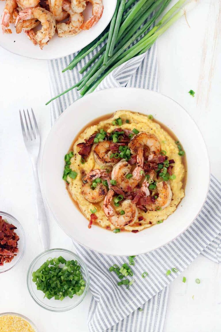 easy shrimps and grits